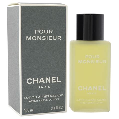 pour monsieur chanel after shave